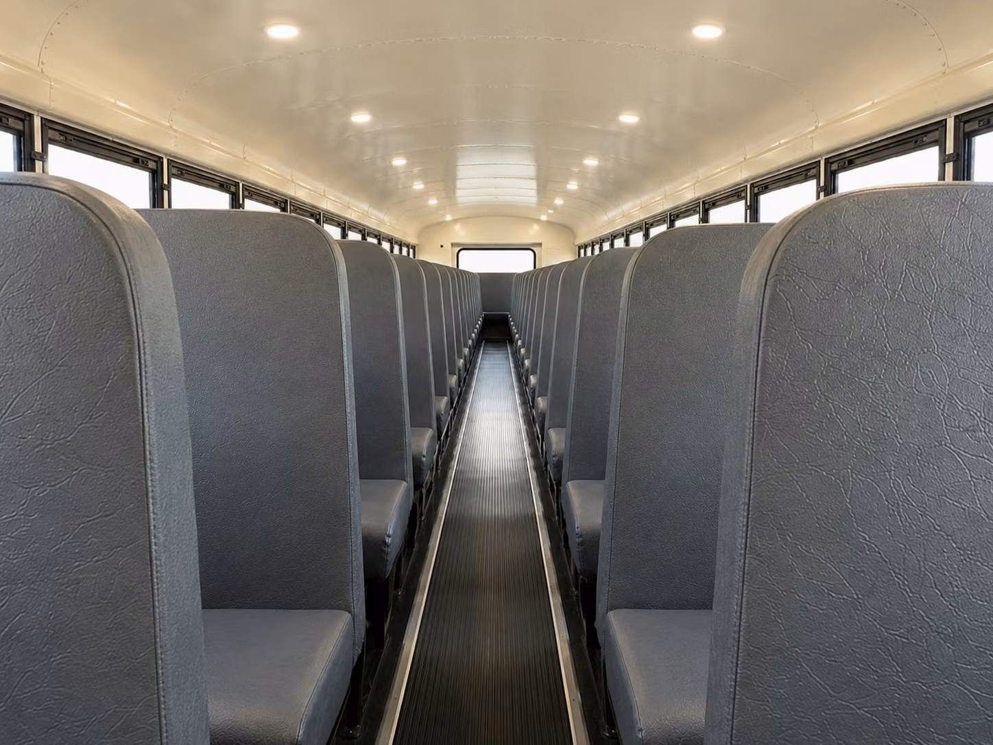 school bus interior